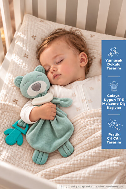 Babyjem My Sleeping Buddy with Teether Is Green