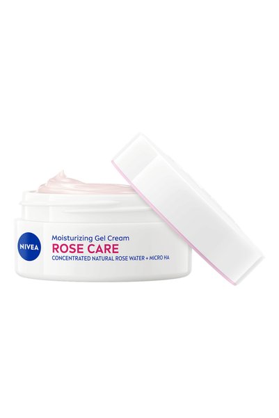 NIVEA Cremă de zi Rose Touch cu apă de trandafiri organică, 50 ml