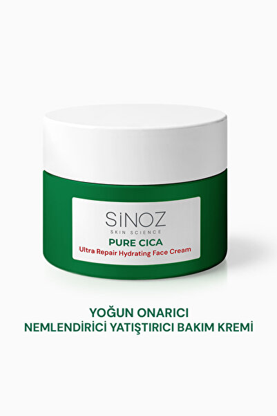 SİNOZ Pure Cica Yoğun Onarıcı Yatıştırıcı Nemlendirici Bakım Kremi Tahriş Olm...