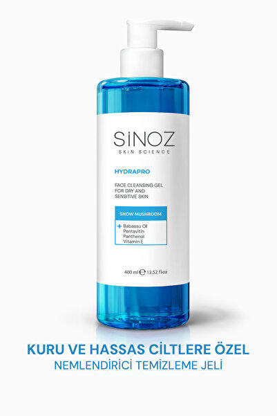 SİNOZ Hydrapro Kuru ve Hassas Ciltler İçin Nemlendiricili Yüz Temizleme Jeli ...