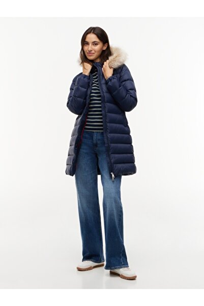 Tommy Hilfiger DW0DW18864 C1G S TJW ΑΠΑΡΑΙΤΗΤΟ ΠΑΛΤΟ ΠΟΥΠΟΥΛΟΦΟΡΕΣΤΟ ΜΕ ΚΟΥΚΟΥΛΑ