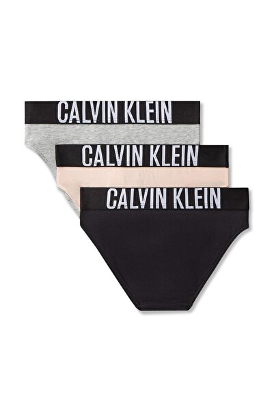 Calvin Klein G80G800730 3PK ΜΠΙΚΙΝΙ 05M Μαύρο/Σπάνισβιλα/Γκρι