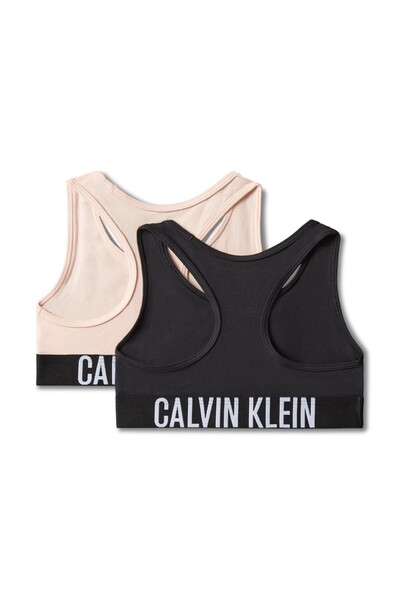 Calvin Klein G80G800744 2PK BRALETTE 0VJ Ck Negru / Spanish Villa