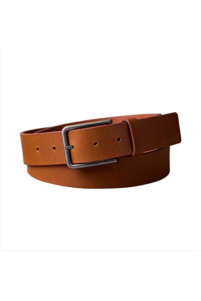 Calvin Klein LV04D7047G WARMTH SCHNALLE 35MM MUQ CK Cognac/Antik Silber