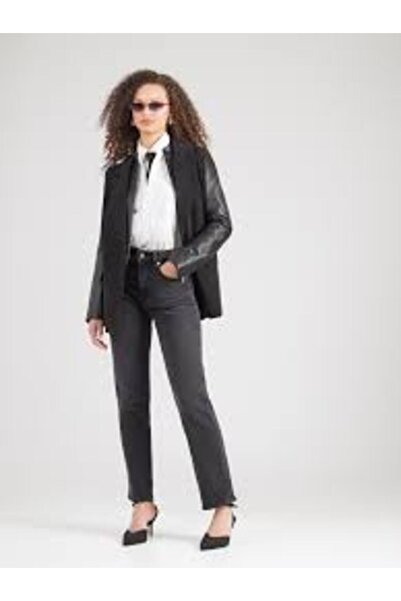 Calvin Klein LV047F708G TĂCĂT ÎNALT DREPT NEGRU MEDIUNTE Q2LRG NEGRU MEDIUNTE