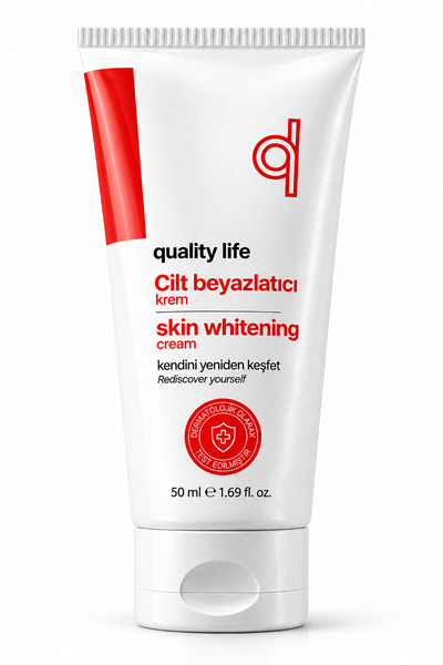 Quality Life Beyazlatıcı Krem Cilt Yüz Koltuk Altı Bikini Bölgesi Dirsek Beya...