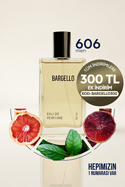 Bargello 606 ERKEK PARFÜM EDP WOODY 50 ml