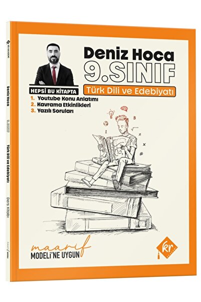 KR Akademi Yayınları Deniz Hoca Maarif Modeli 9. Sınıf Türk Dili ve Edebiyatı...