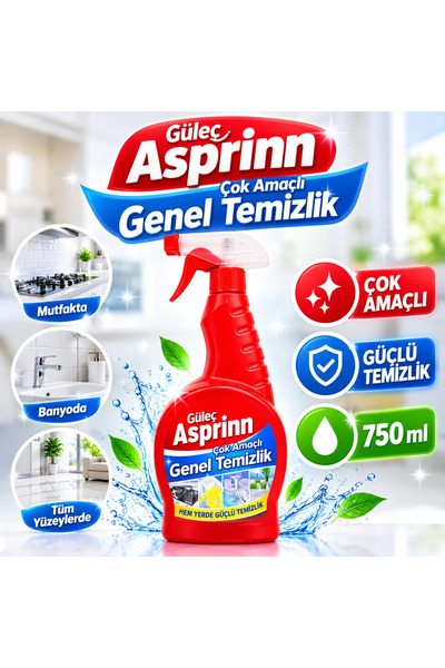 Asprinn Sprey Genel Temizlik 750 ml