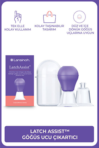 Lansinoh Latch Assist Göğüs Ucu Çıkarıcı