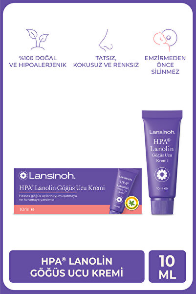 Lansinoh HPA® Lanolin Göğüs Ucu Kremi 10 ml
