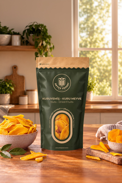 Antep Pazarı Mango Kurusu - Şeker İlavesiz - 100g