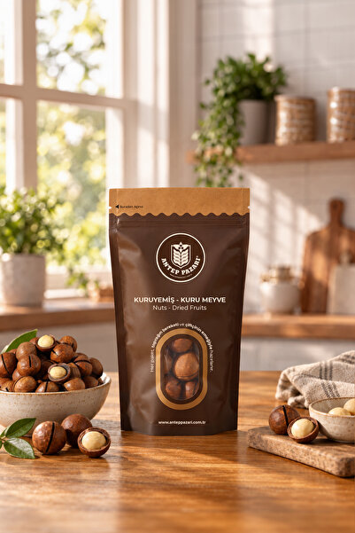 Antep Pazarı Kavrulmuş Kabuklu Makademya Fındığı - 400g