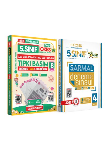 Karakutu Yayınları 2027 5.Sınıf YENİ SİSTEM İOKBS BURSLULUK Tıpkı Basım ve Sa...