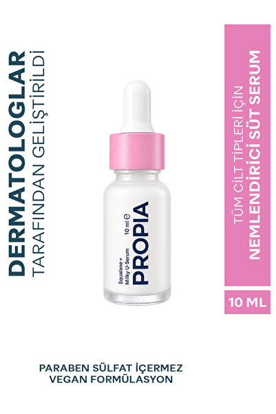 Propia Squalane+ Milky U-Serum | Yoğun Nem Destekleyici Sugarcane-Derived Squ...