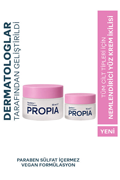 Propia Squalane+ The U-Cream | Bariyer Onarıcı Sugarcane-Derived Squalane Yüz...