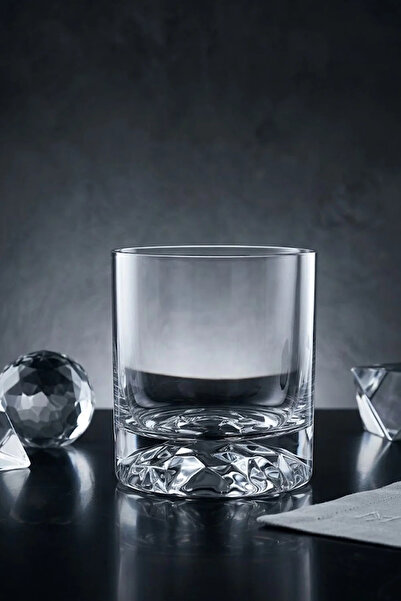 Paşabahçe Crystal Whiskey Glass Set of 4 64039 250 Cc