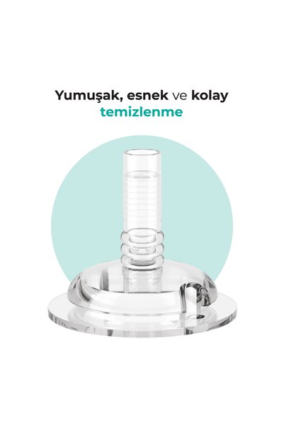Mamajoo Antikolik Akıtmaz Pipetli Bardak 270 ml Powder Green, 12 Ay+
