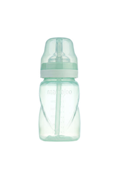 Mamajoo Antikolik Akıtmaz Pipetli Bardak 270 ml Powder Green, 12 Ay+