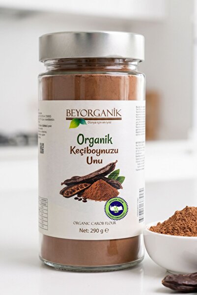 BEYORGANİK Organik Keçiboynuzu Unu 290gr
