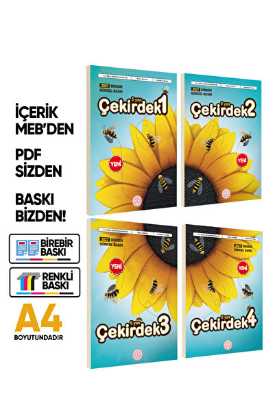 İnformal Yayınları 5 Yaş Okul Öncesi MEB Etkinlik Kitabı Çekirdek 4’lü Eğlenc...