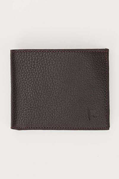 Tudors Genuine Leather Men's Brown Wallet