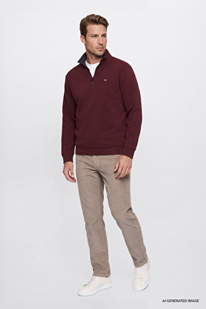 WRANGLER Καφέ Ανδρικό Παντελόνι Chino Στενής Γραμμής MW12SEC185 Καφέ Παντελόν...