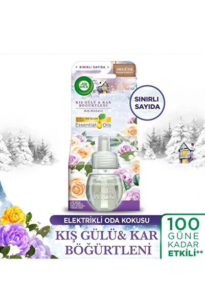 Air Wick Elektrikli Oda Kokusu Yedek Şişe Kış Gülü & Kar Böğürtleni