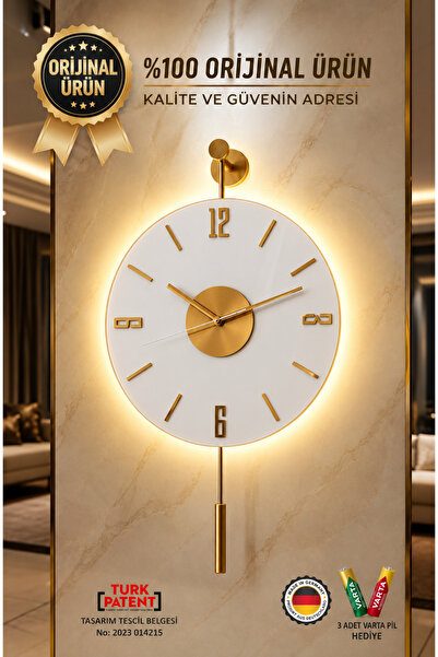 MetaQuartz Aksesuar Gerçek Metal - Kardelen Gold KRİSTAL SERİ (30X55CM) (Pill...