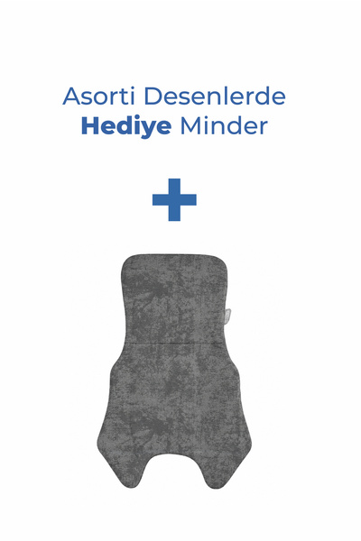 Babyjem Yandan Açılır Mama Oturağı & Minder 2'li Set