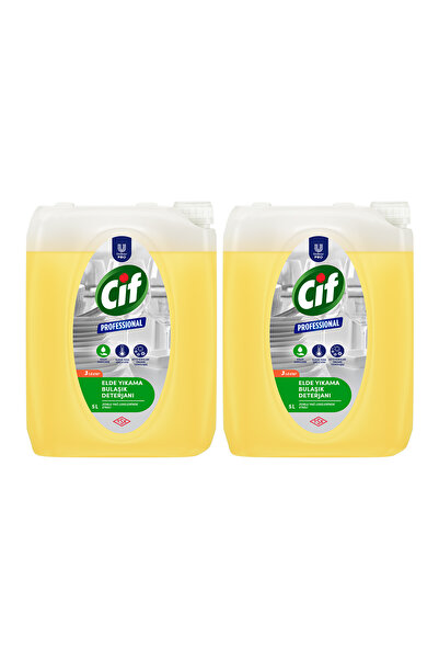 Cif Profesyonel Bulaşık Deterjanı Elde Yıkama 5 L x2