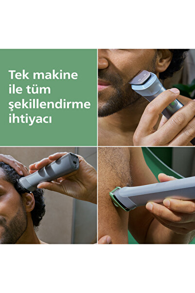 Philips 5000Serisi 13in1, Erkek Bakım Seti,Yüz/Saç/Vücut/Sakal Tıraş Makinesi, Islak&Kuru, MG5942/15