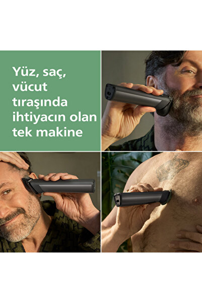 Philips 7000Serisi 13in1, Erkek Bakım Seti,Yüz/Saç/Vücut/Sakal Tıraş Makinesi, Islak&Kuru, MG7922/15