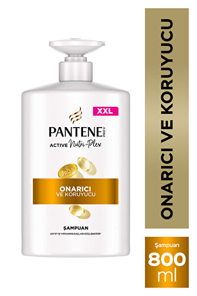 Pantene Pro-V Onarıcı & Koruyucu, Zayıf ve Yıpranmış Saçlar İçin Şampuan 800 ...