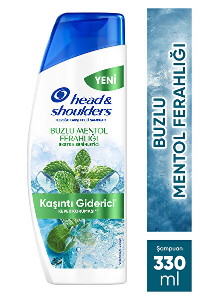 Head & Shoulders Buzlu Mentol Ferahlığı Kaşıntı Giderici ve Serinlik Hissi Şa...