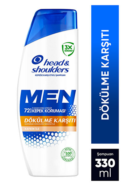 Head & Shoulders Men Dökülme Karşıtı Kafein ile Kepeğe Karşı Etkili Erkek Şam...