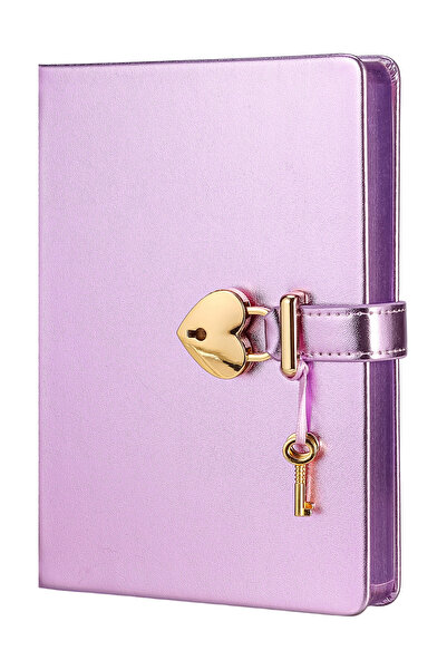 Victoria's Journals Hush Hush Kilitli Metalik Defter Kutulu 80gr. 160 yp. Çiz...
