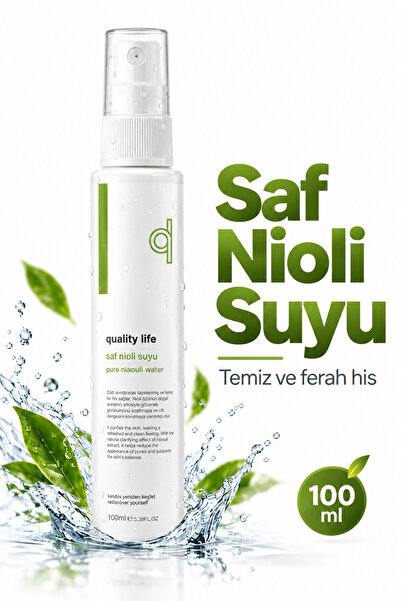 Quality Life Saf Nioli Suyu Genital Bölge Koku Giderici ve Önleyici Niaouli S...