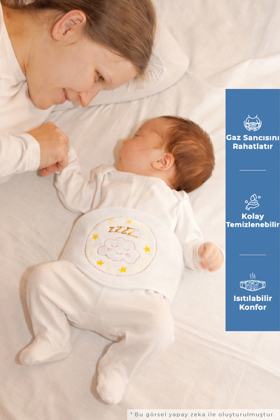 Babyjem Kiraz Çekirdekli Kemer Ekru
