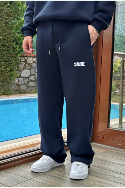 serline Kışlık-Serline Premium Ayarlanabilir Paça Baggy Eşofman