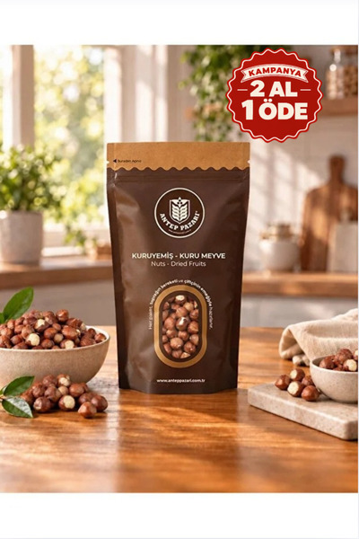 Antep Pazarı Çiğ Fındık İçi - 500g