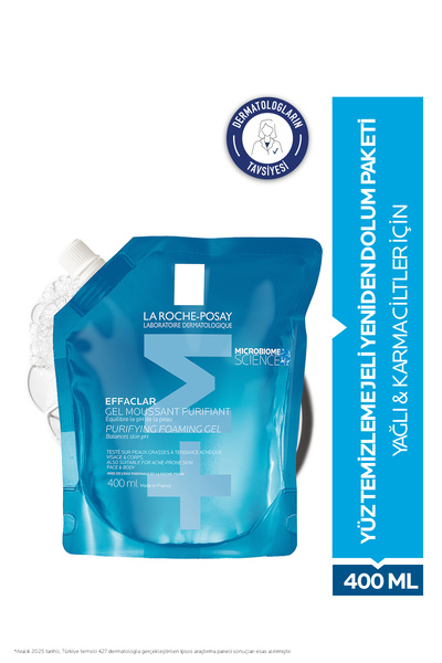La Roche Posay Yağlı ve Akneye Eğilimli Ciltler İçin Effaclar Yüz Temizleme J...