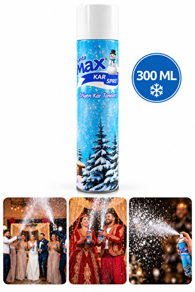 Huzur Party Store Kar Spreyi 300 ML Leke Yapmaz Eriyen Uçucu Bekarlığa Veda P...