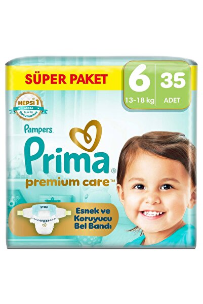 Prima Premium Care Süper Paket 6 Numara 35 Adet Bebek Bezi