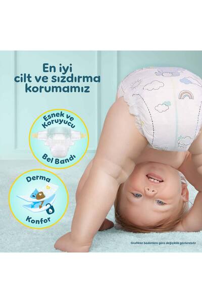 Prima Premium Care Süper Paket 4 Numara 46 Adet Bebek Bezi
