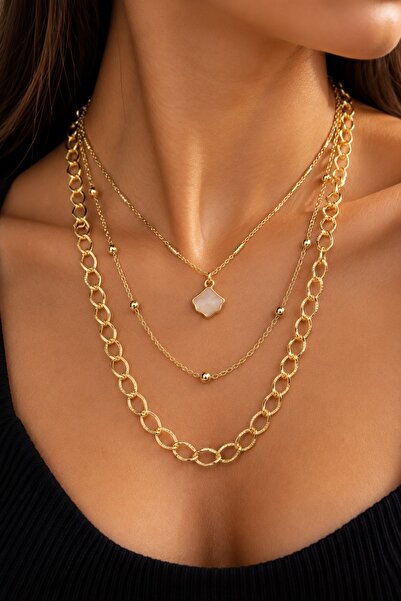 Jack Ferrero Multi Yellow Color Bijouterie Necklace