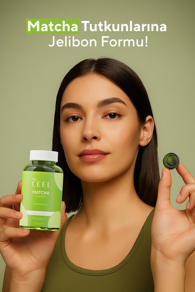 VitaCeel 2'li Kolajen ve Matcha Gummy Çiğnenebilir Vitamin