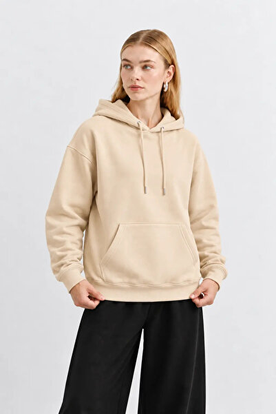 OHM OHEPMODA Women's Hooded Sweatshirt with Fleece Inside.