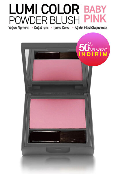Alix Avien Yoğun Pigmentli Ultra İnce İpeksi Dokulu Pudra Allık - Lumi Color ...