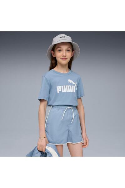 Puma رقم ESS تي شيرت بشعار 1 للبنات